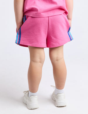 Eve Girl Junior Retro Fleece Short - Pink