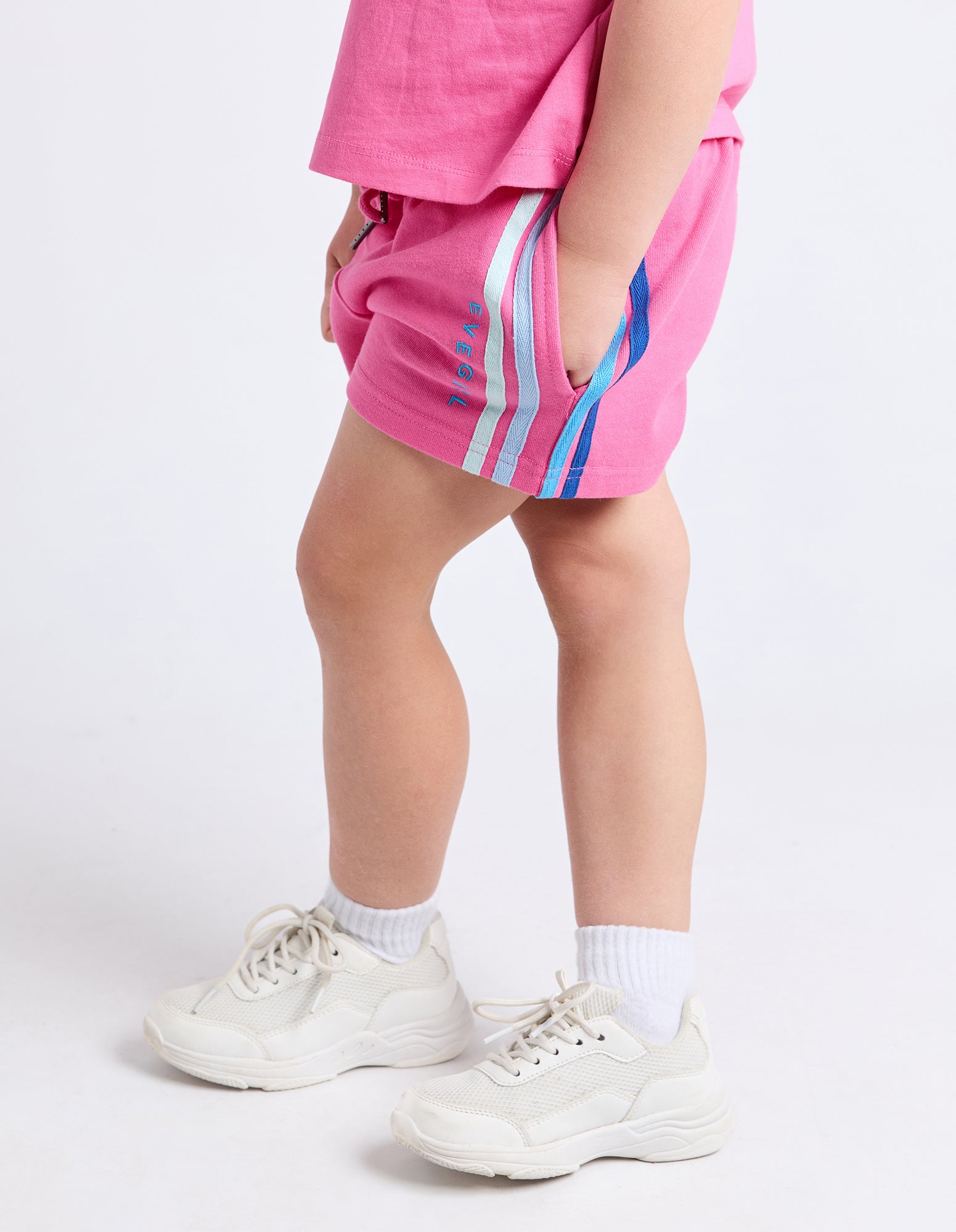 Eve Girl Junior Retro Fleece Short - Pink