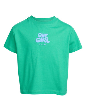 Eve Girl Junior Sports Club Tee - Green