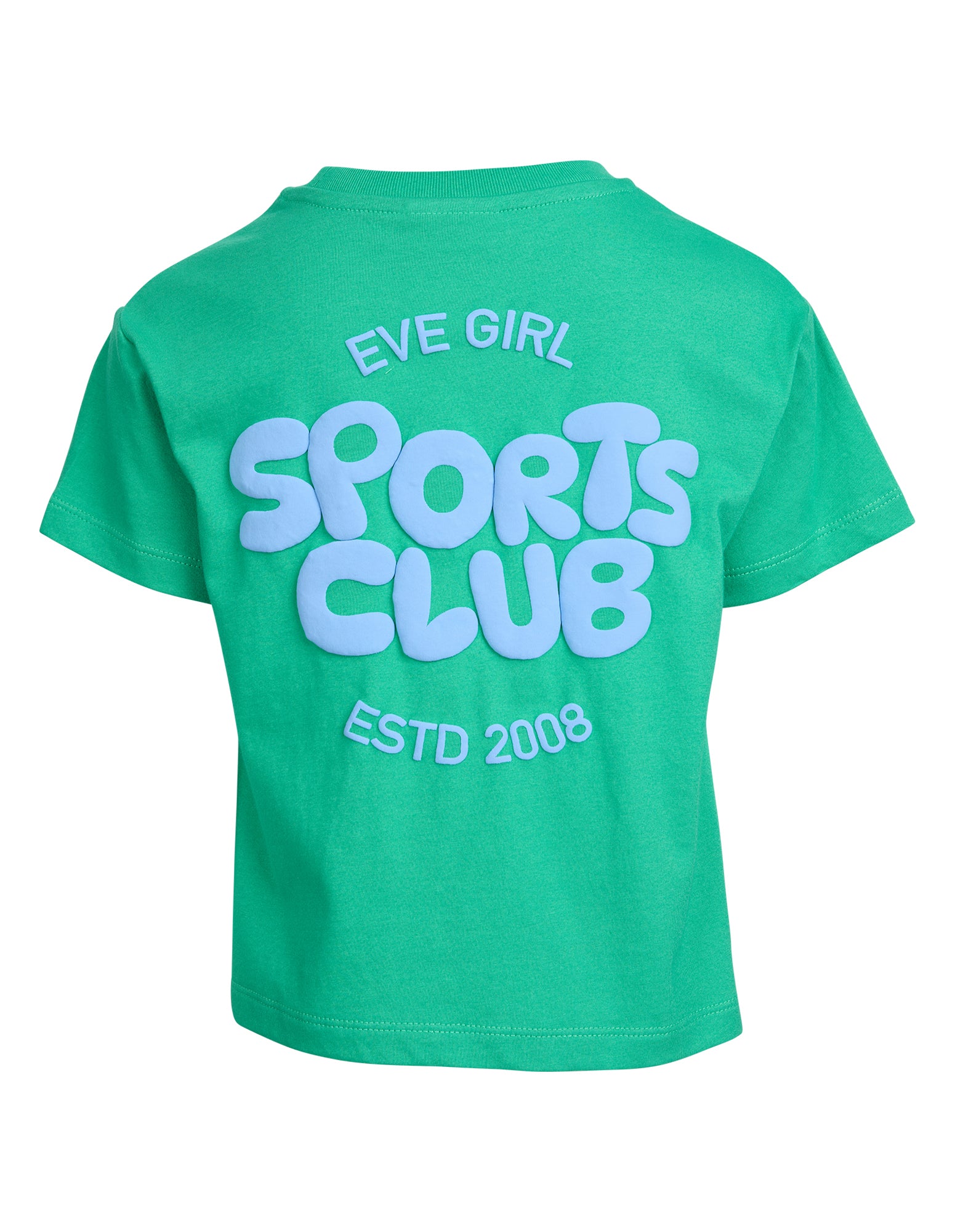 Eve Girl Junior Sports Club Tee - Green