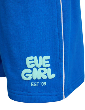 Eve Girl Junior Sports Club Fleece Short - Cobalt