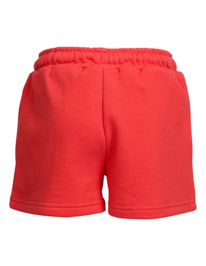 Eve Girl Junior Sports Club Fleece Short - Red
