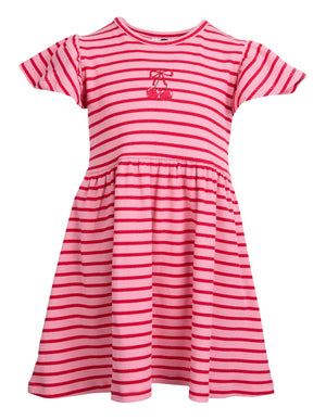 Eve Girl Junior Betty Rib Dress - Pink