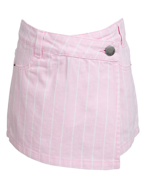 Eve Girl Junior Chloe Stripe Skort - Pink