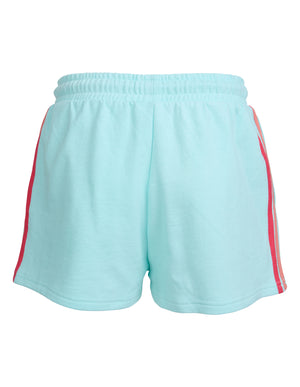 Eve Girl Tween Retro Fleece Short - Light Blue