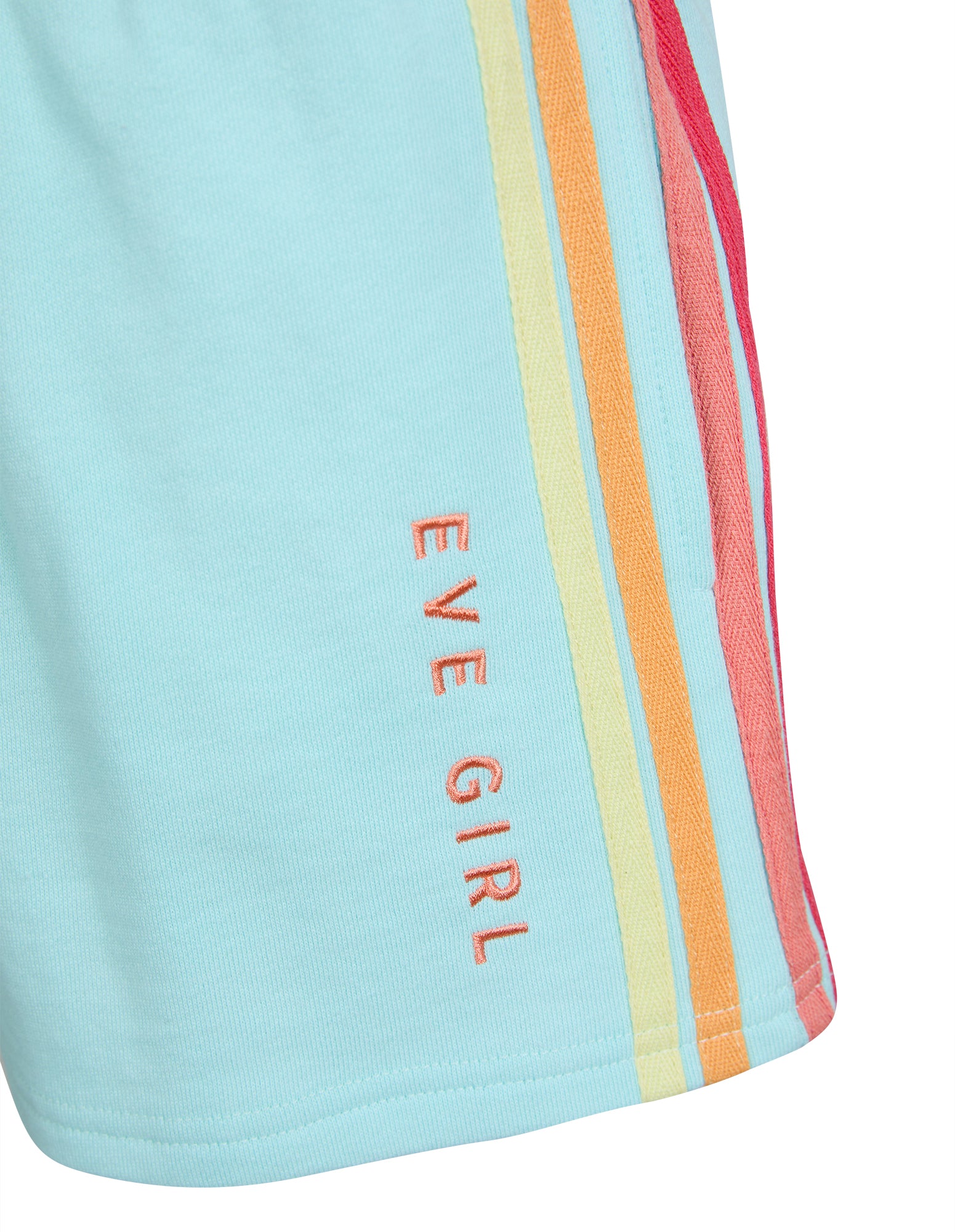Eve Girl Tween Retro Fleece Short - Light Blue