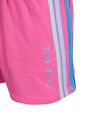 Eve Girl Tween Retro Fleece Short - Pink