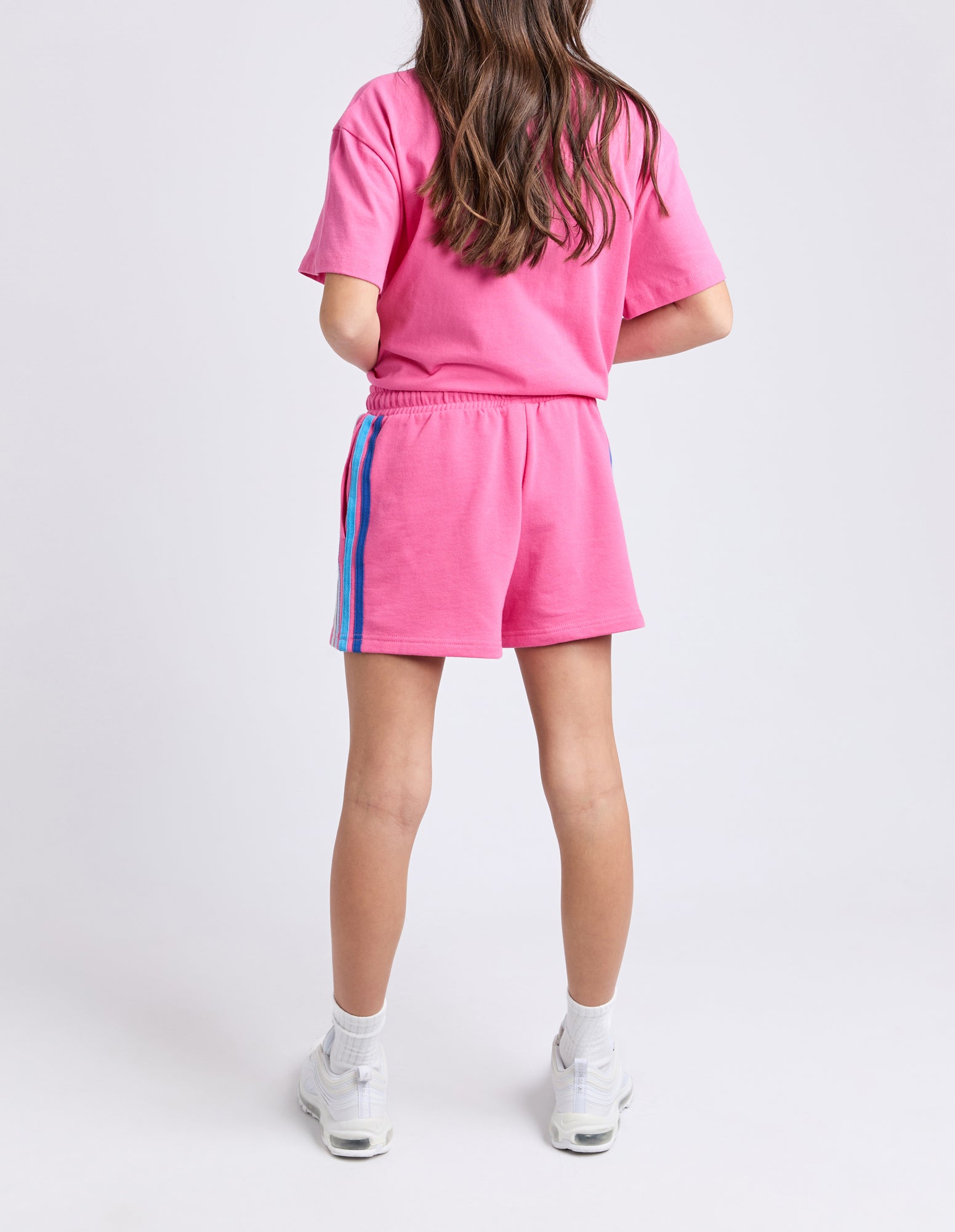 Eve Girl Tween Retro Fleece Short - Pink
