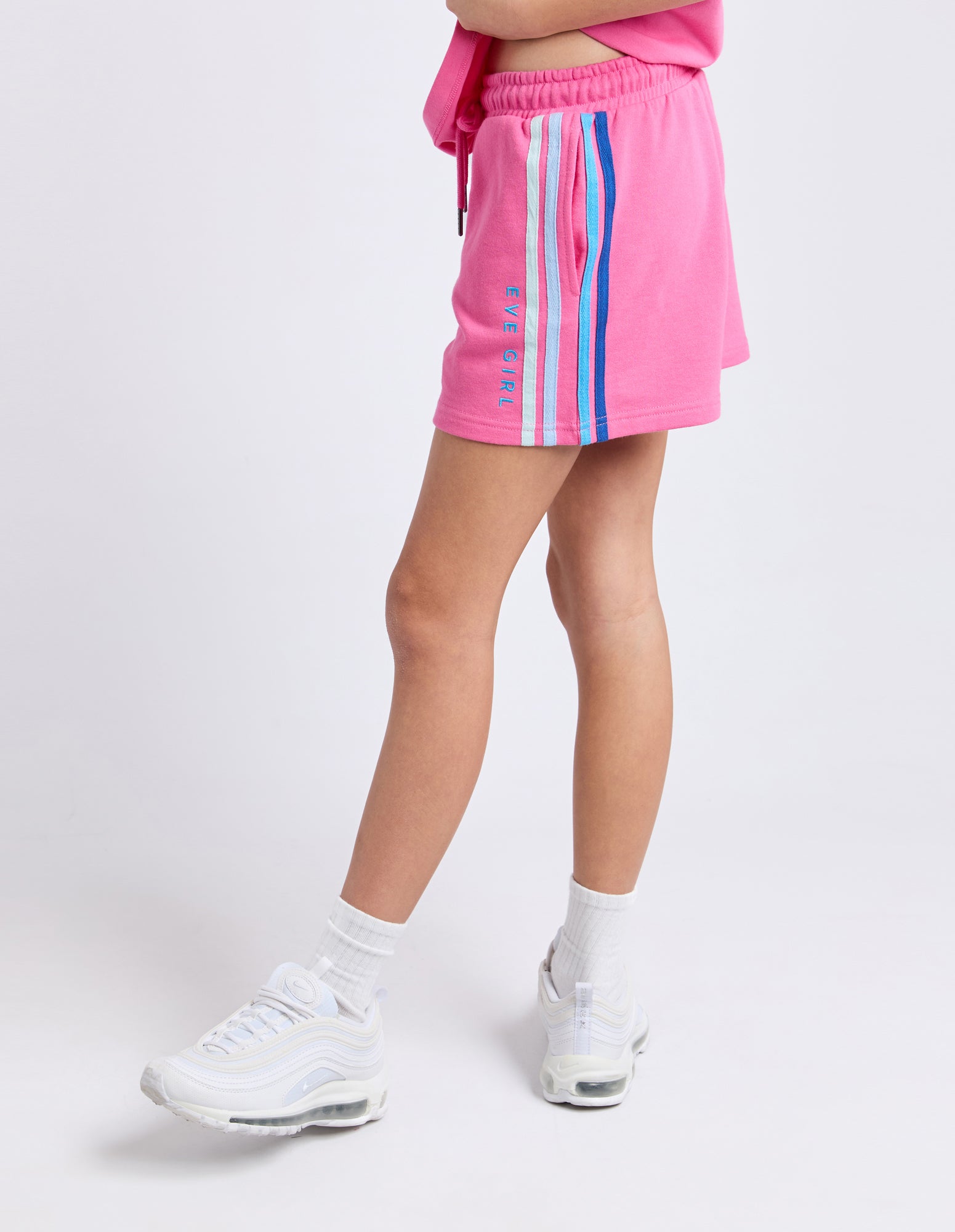 Eve Girl Tween Retro Fleece Short - Pink