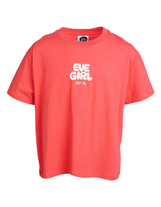 Eve Girl Tween Sports Club Tee - Red