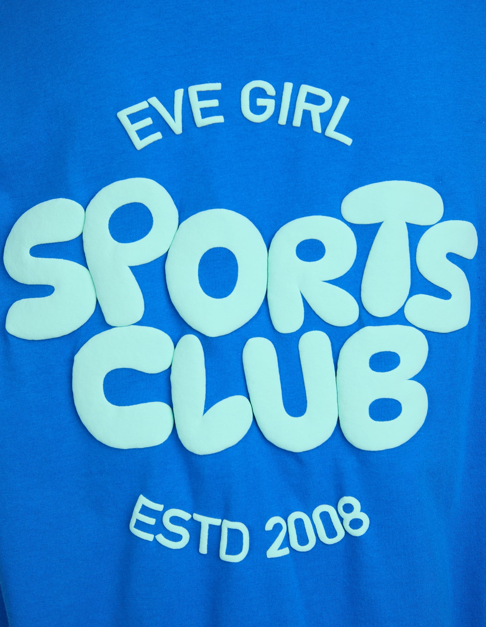 Eve Girl Tween Sports Club Tee - Cobalt