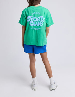 Eve Girl Tween Sports Club Tee - Green