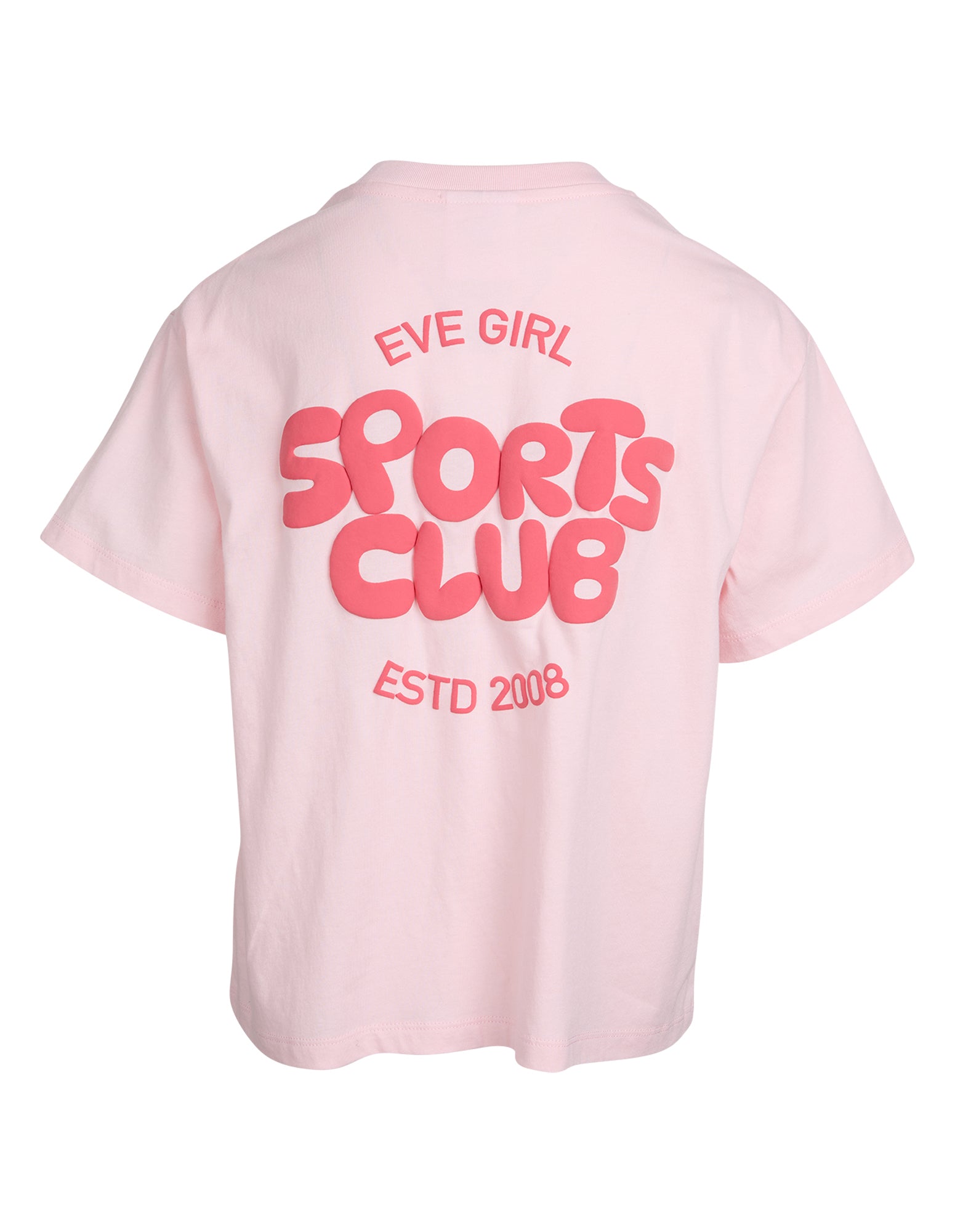 Eve Girl Tween Sports Club Tee - Pale Pink