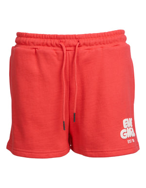 Eve Girl Tween Sports Club Fleece Short - Red
