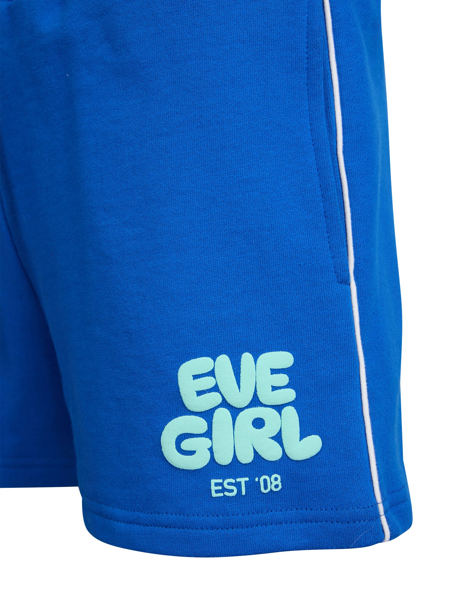 Eve Girl Tween Sports Club Fleece Short - Cobalt