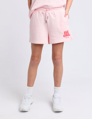 Eve Girl Tween Sports Club Fleece Short - Pale Pink
