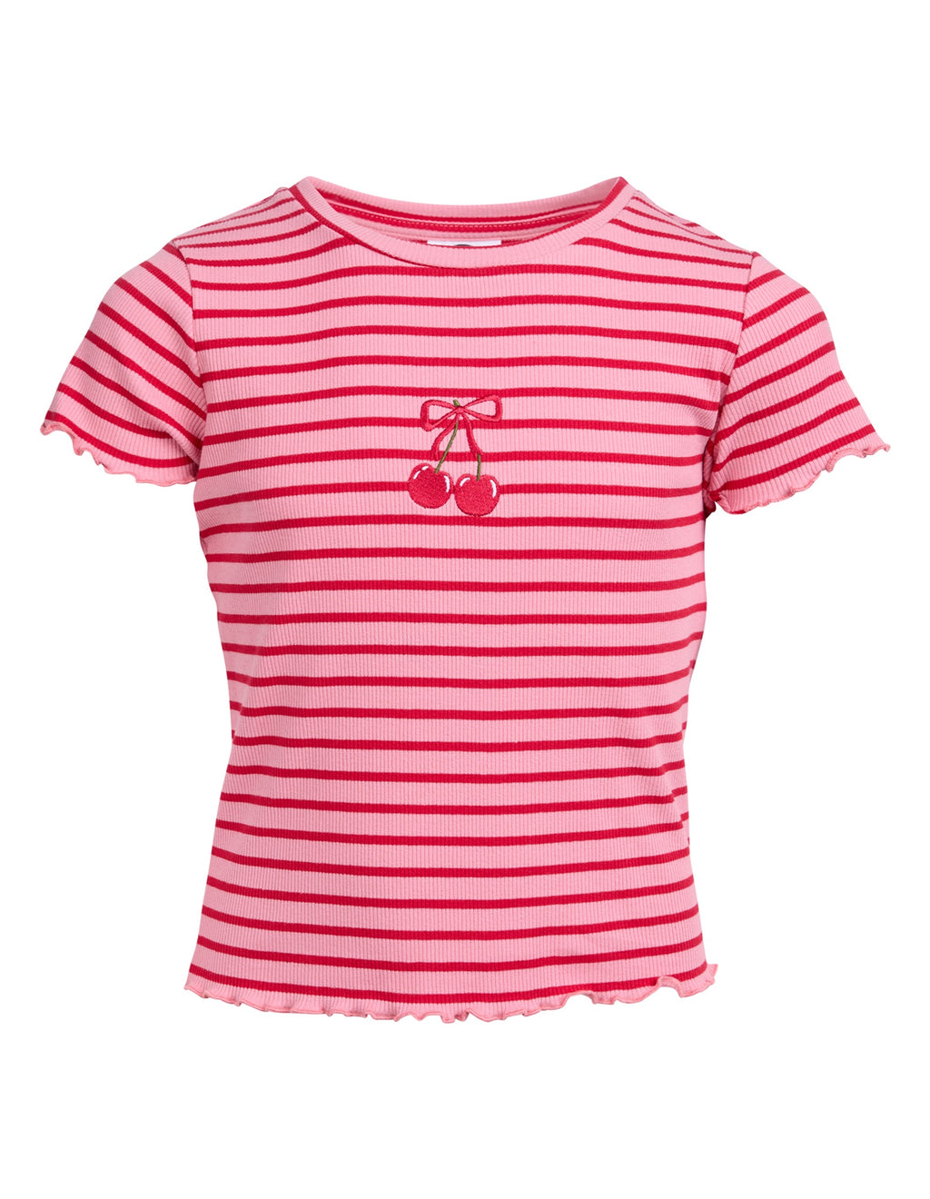 Eve Girl Tween Betty Rib Tee - Pink
