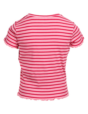 Eve Girl Junior Betty Rib Tee - Pink