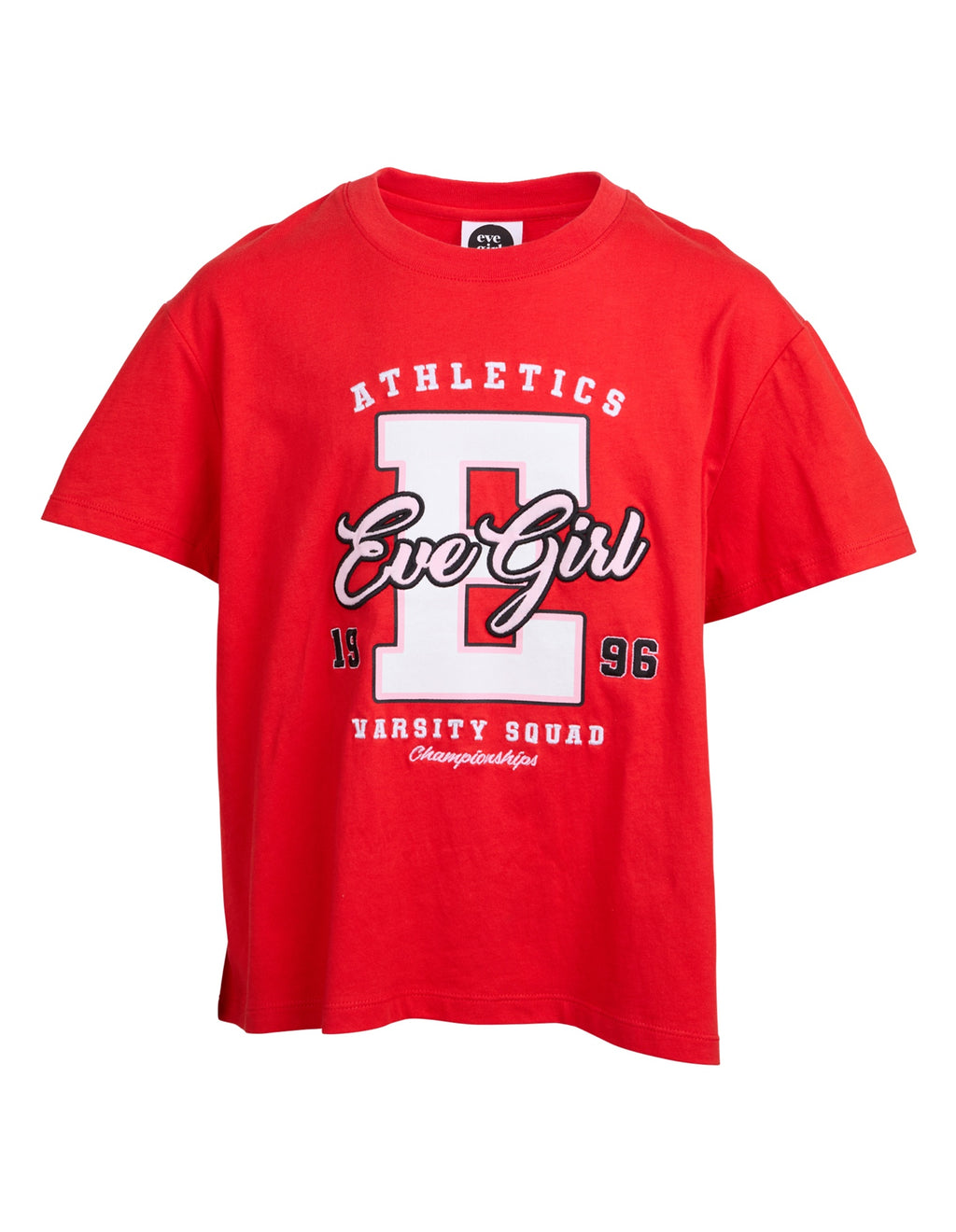 Eve Girl Tween Champion Tee - Red