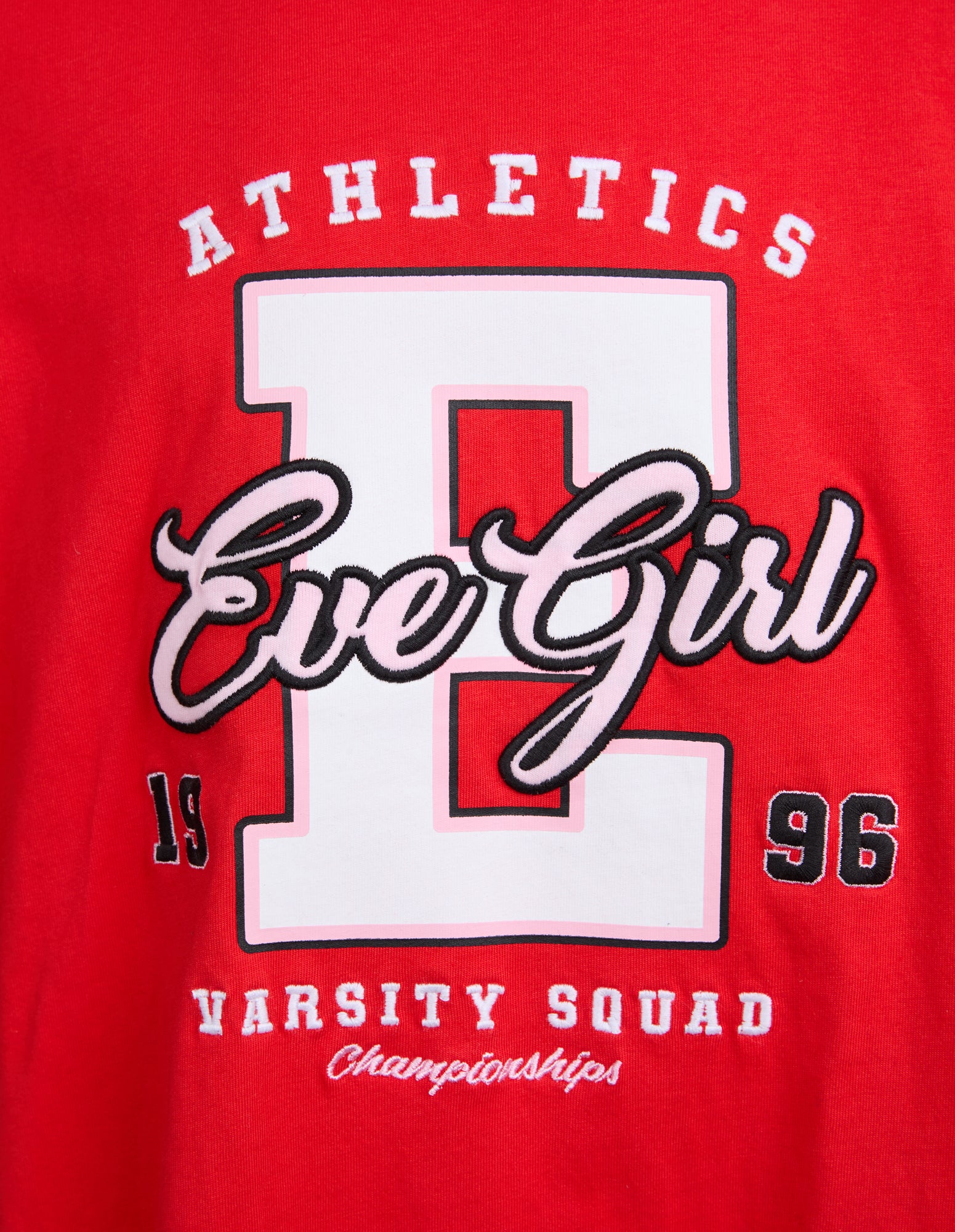 Eve Girl Tween Champion Tee - Red