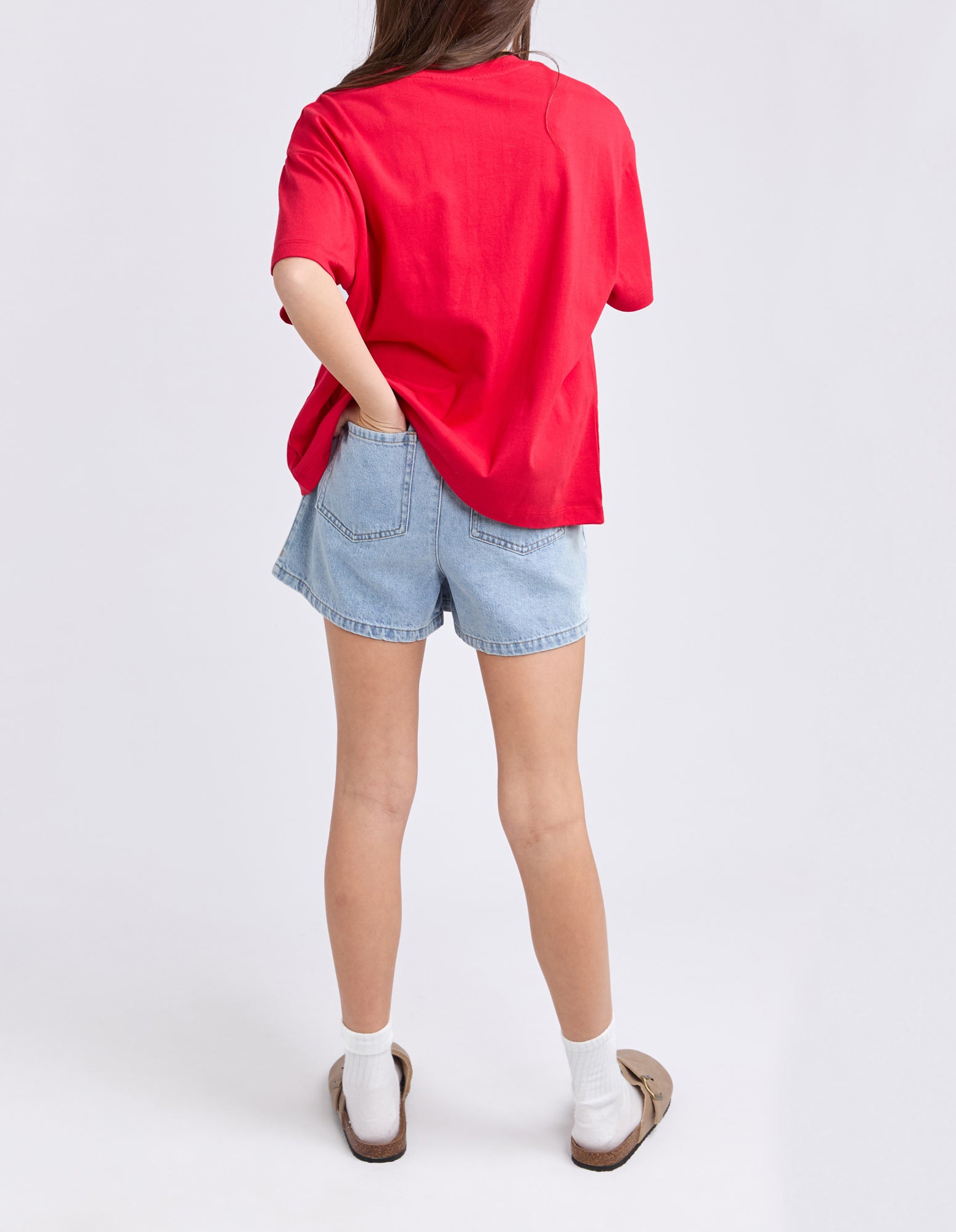 Eve Girl Tween Champion Tee - Red