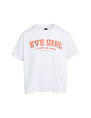 Eve Girl Junior Academy Tee - White