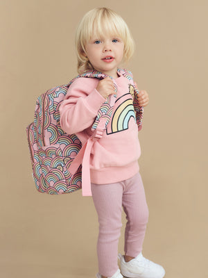 Huxbaby Sunrise Backpack - Rose Petal
