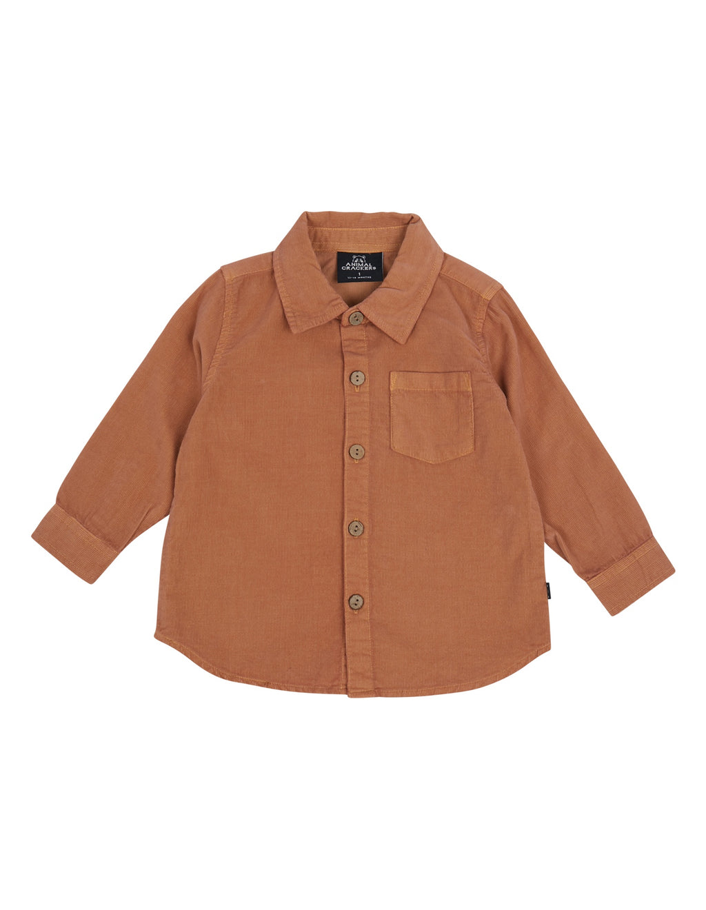 Animal Crackers Circuit L/S Shirt - Brown