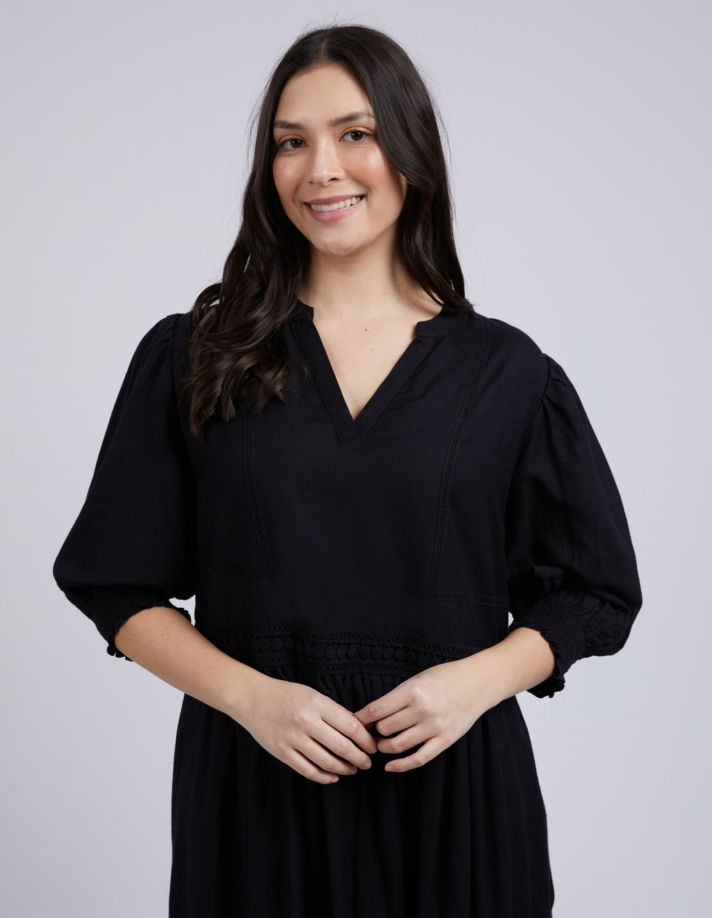 Elm Market Dress - Black