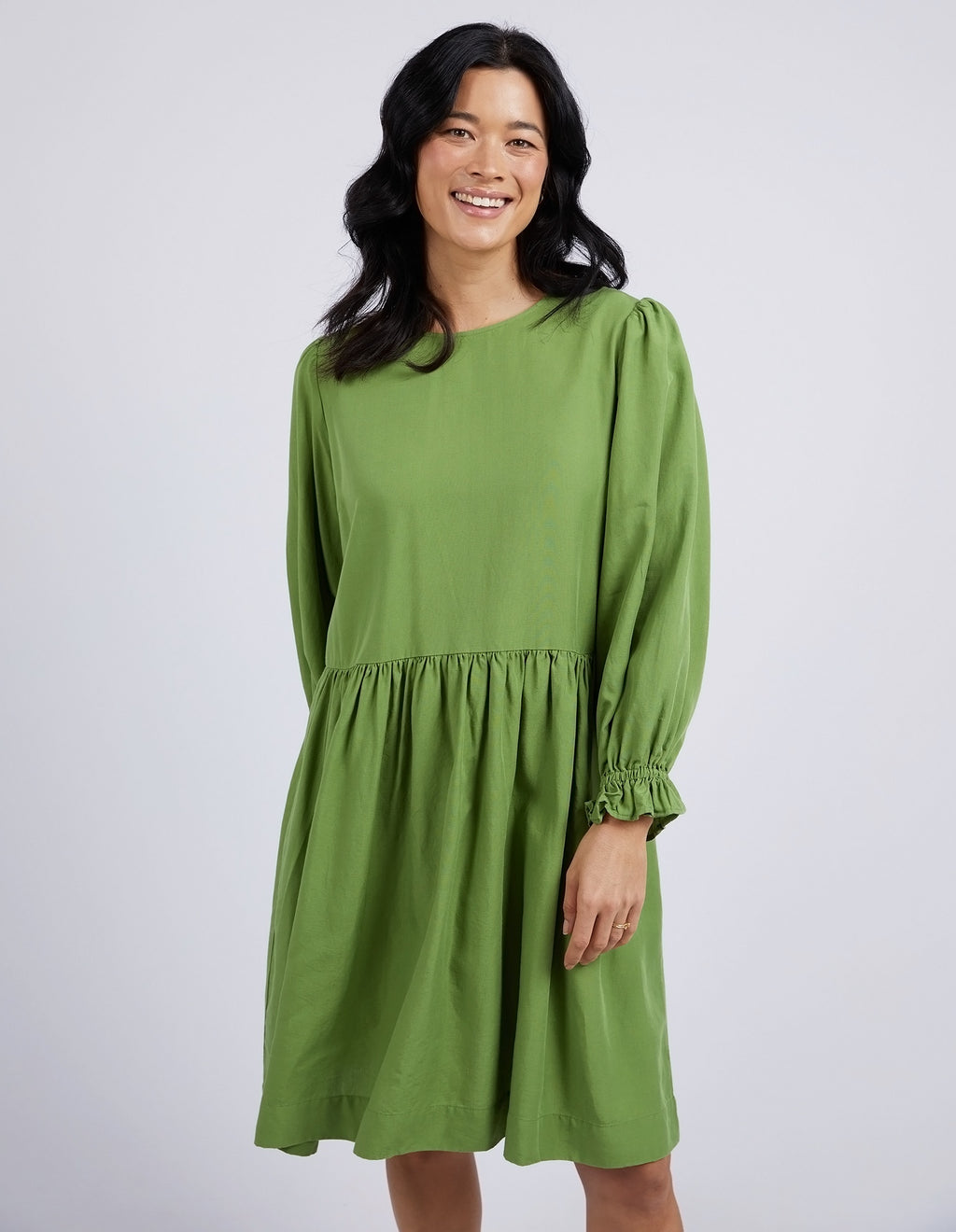 Elm River Dress - Jungle Green