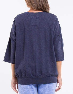 Elm Mazie Sweat - Navy