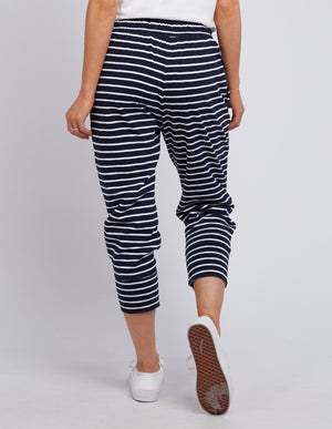 Elm Brunch Pant - Navy Stripe