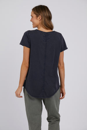 Elm Cloud Vee Tee - Navy