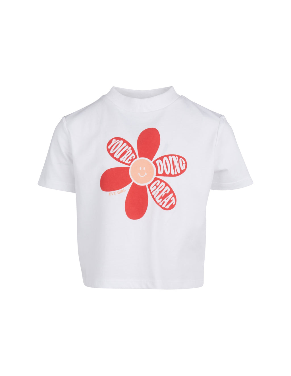 Eve Girl Junior You Are Great Tee - White