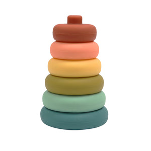 OB Silicone Stacker Tower - Cherry