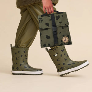 Crywolf Insulated Lunch Bag - Khaki Stones