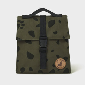 Crywolf Insulated Lunch Bag - Khaki Stones