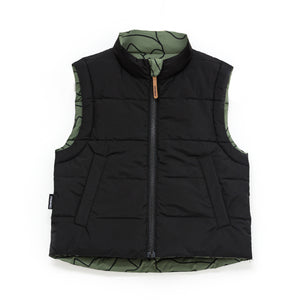 Crywolf Vest Reversible - Khaki/Alps