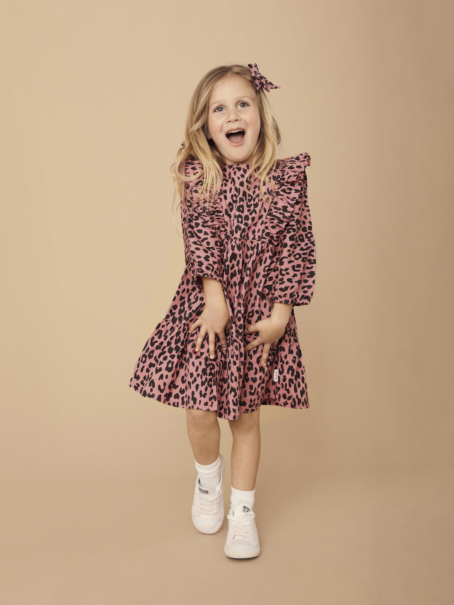 Baby girl hotsell leopard print dress