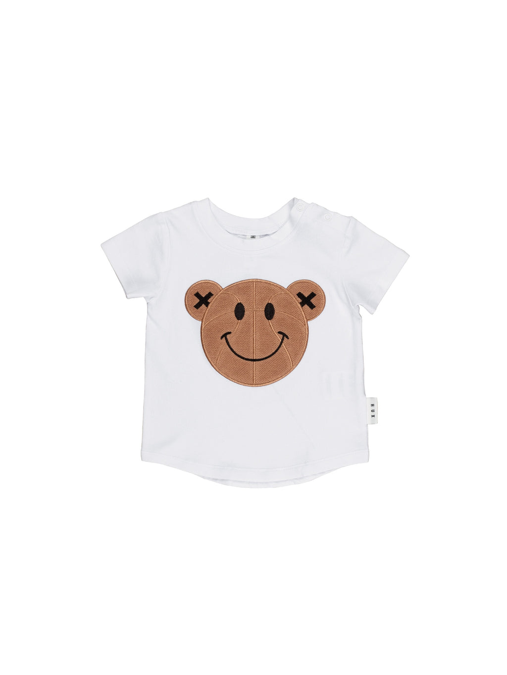 Huxbaby B-Ball Bear T-shirt - White