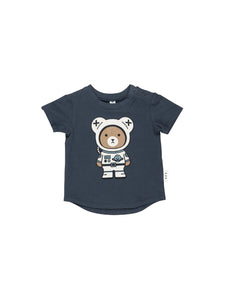 Huxbaby Astro Bear T-shirt - Ink