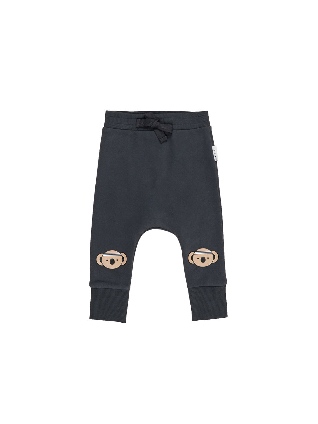 Huxbaby Sporty Koala Drop Crotch Pant - Ink