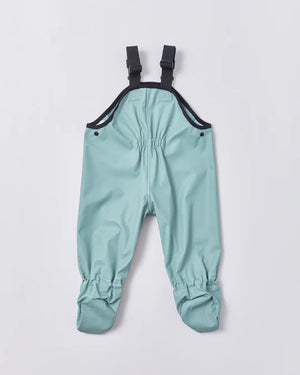 Rainkoat Overalls Crawlers - Sage