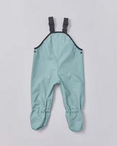 Rainkoat Overalls Crawlers - Sage